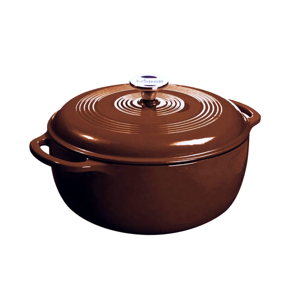 Lodge Essential Enamel Cast Iron Dutch Oven, 6 Quart, Avocado