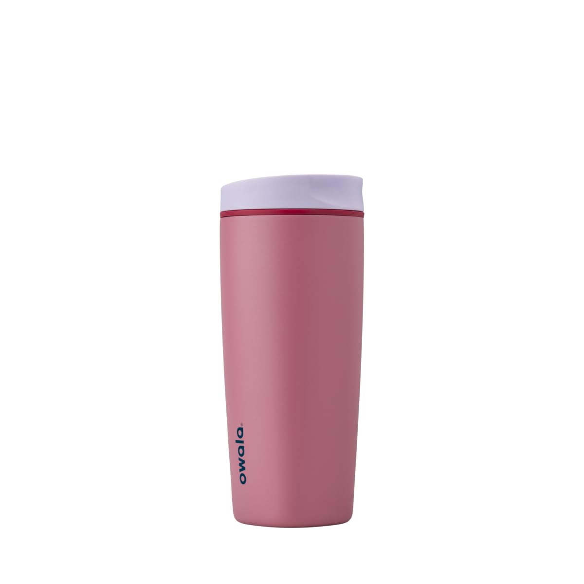 Owala SmoothSip Slider Insulated Stainless Steel Coffee Tumbler, Reusable Iced Coffee Cup, Hot Coffee Travel Mug, BPA Free 12 oz, Campfire Nights
