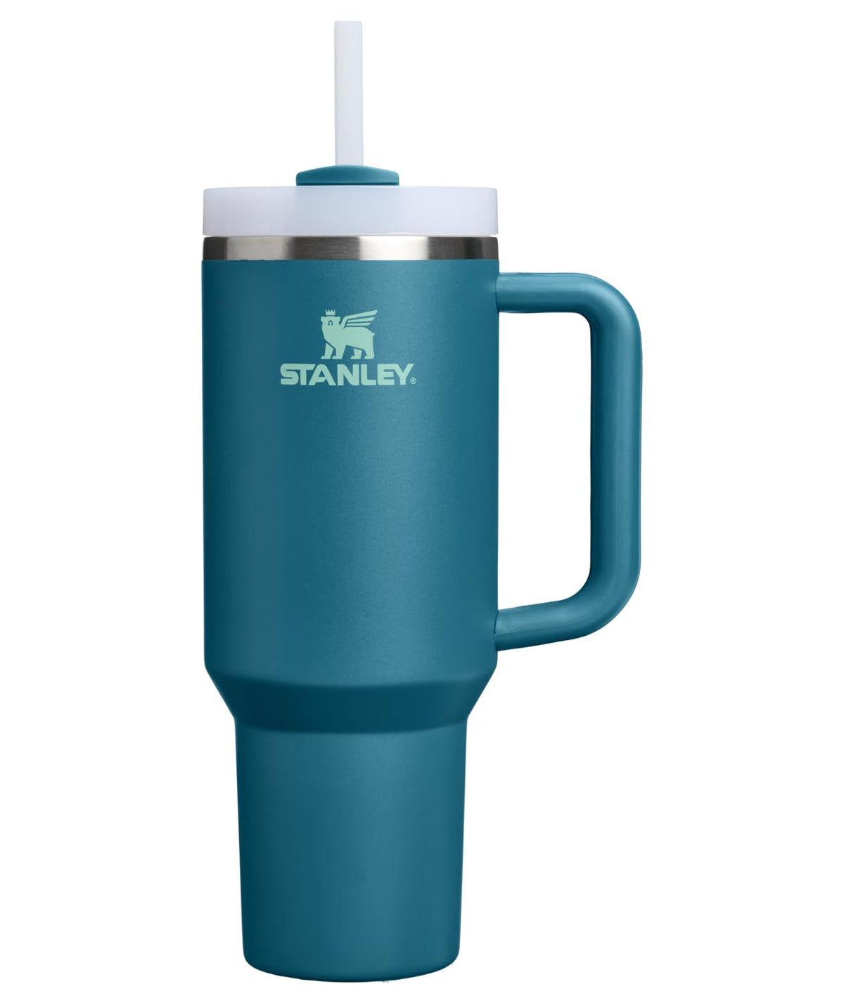Stanley Quencher H2.O FlowState™ Tumbler 40 oz Black Gloss Deco