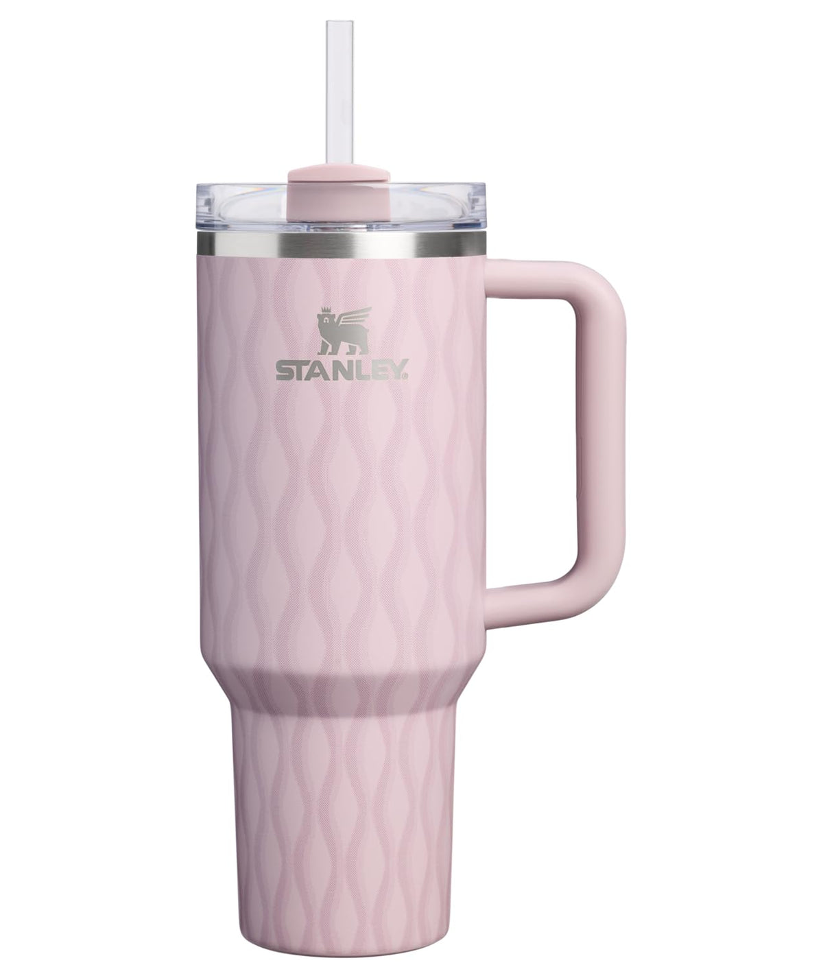 Stanley Quencher H2.O FlowState™ Tumbler 40 oz Black Gloss Deco