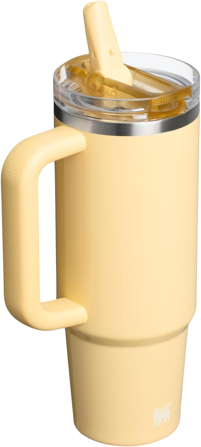 STANLEY Quencher ProTour Flipstraw Tumbler, 30 oz, Butter Gloss