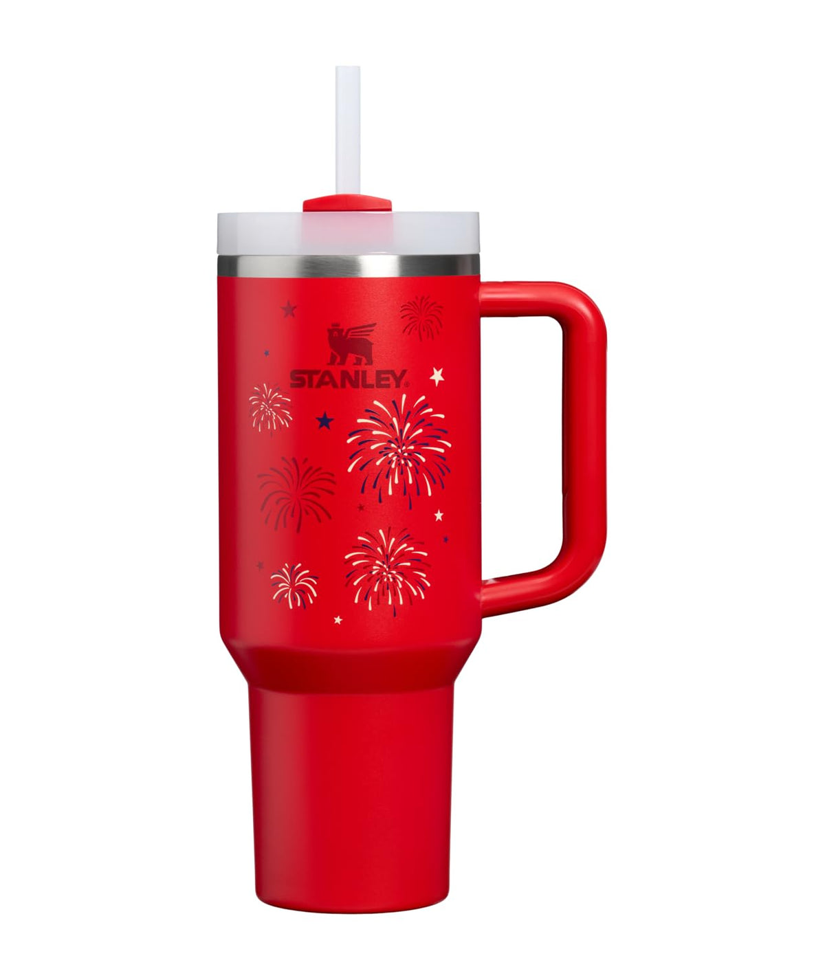 Stanley Quencher H2.O FlowState™ Tumbler 40 oz Black Gloss Deco