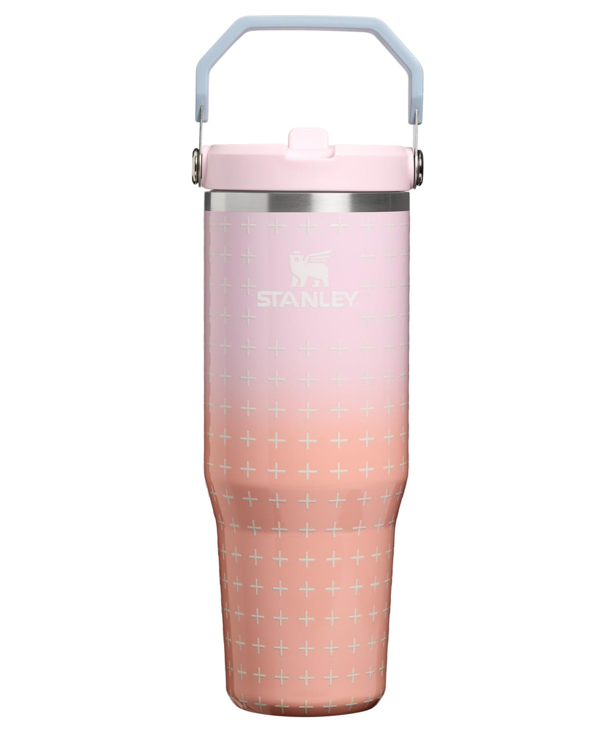 STANLEY IceFlow 2.0 Flip Straw Tumbler, 20 oz, Sea Glass Aura
