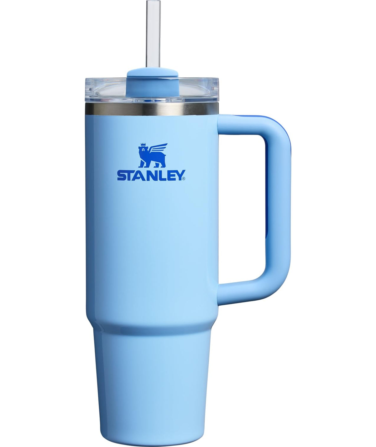 Stanley Quencher H2.O FlowState™ Tumbler 40 oz Black Gloss Deco