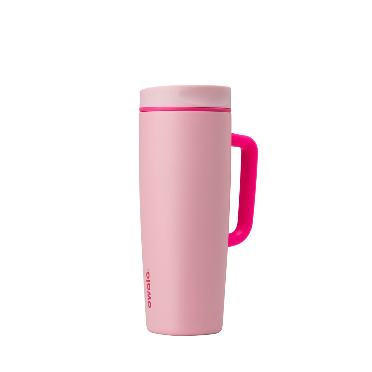 Owala SmoothSip Slider Insulated Stainless Steel Coffee Tumbler, Reusable Iced Coffee Cup, Hot Coffee Travel Mug, BPA Free 12 oz, Campfire Nights