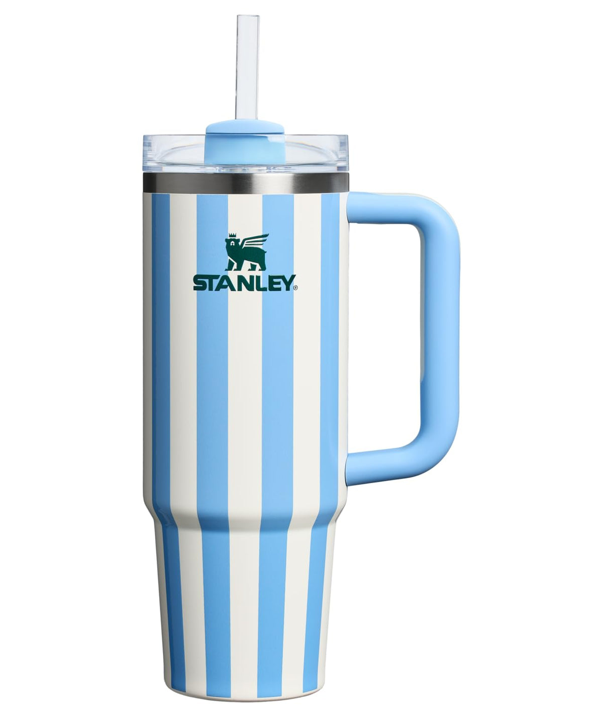 Stanley Quencher H2.O FlowState™ Tumbler 40 oz Black Gloss Deco