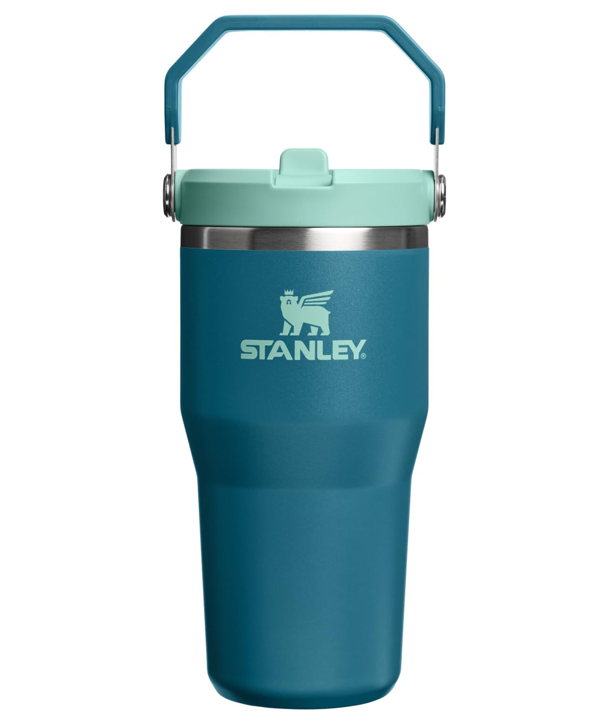 STANLEY IceFlow 2.0 Flip Straw Tumbler, 20 oz, Sea Glass Aura