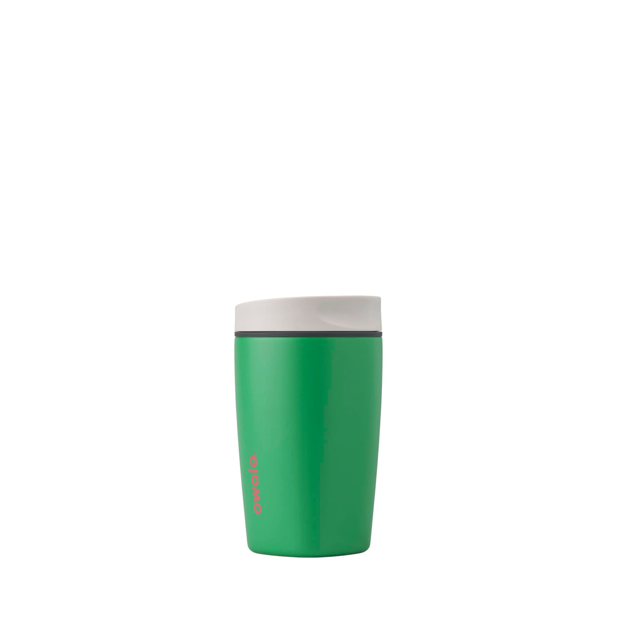Owala SmoothSip Slider Insulated Stainless Steel Coffee Tumbler, Reusable Iced Coffee Cup, Hot Coffee Travel Mug, BPA Free 12 oz, Campfire Nights