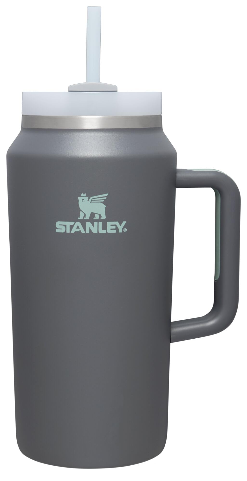 Stanley Quencher H2.O FlowState™ Tumbler 40 oz Black Gloss Deco