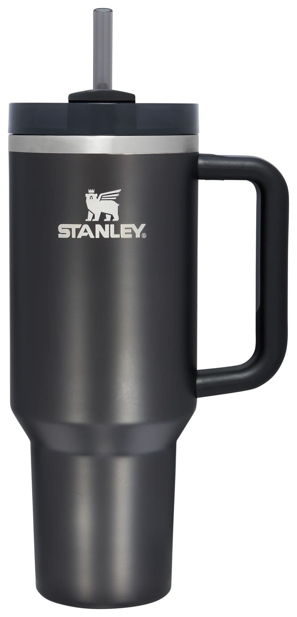 Stanley Quencher H2.O FlowState™ Tumbler 40 oz Black Gloss Deco