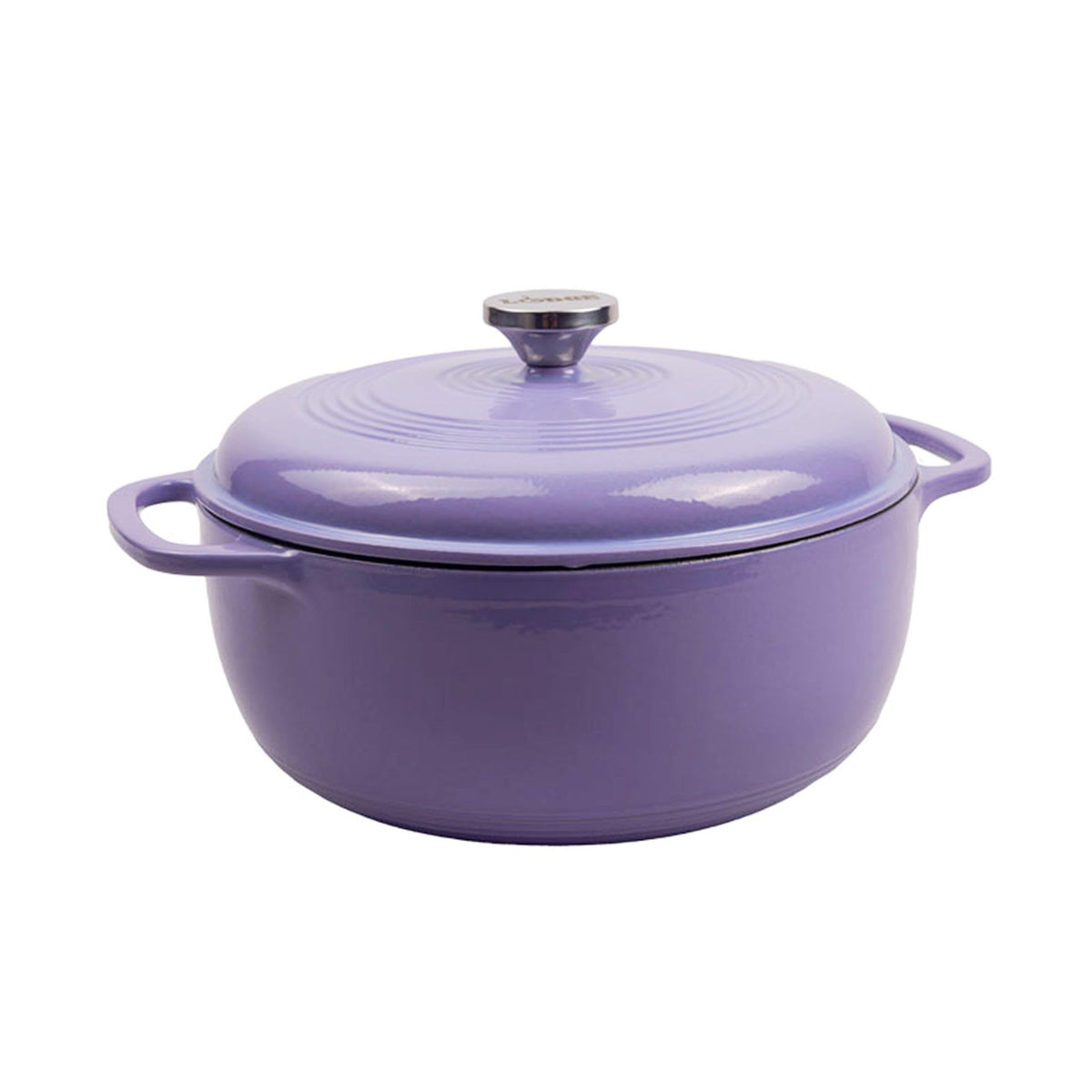 Lodge Essential Enamel Cast Iron Dutch Oven, 6 Quart, Avocado