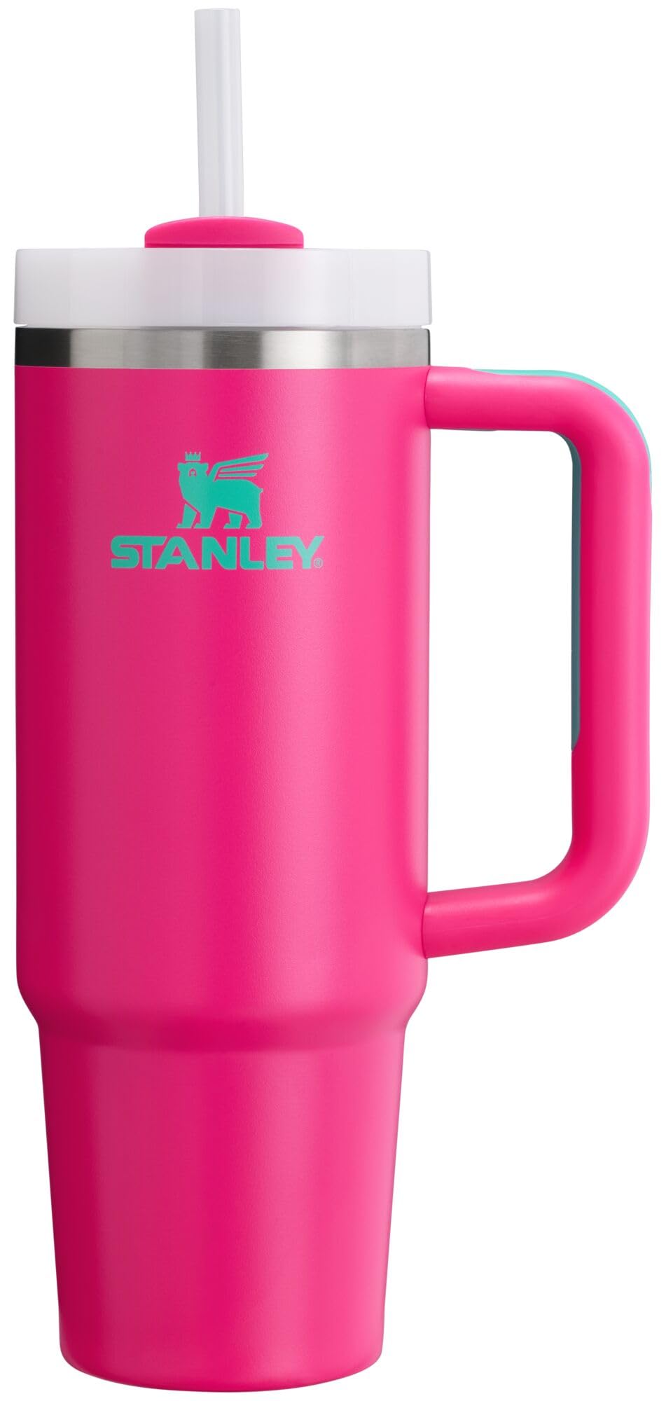 Stanley Quencher H2.O FlowState™ Tumbler 40 oz Black Gloss Deco