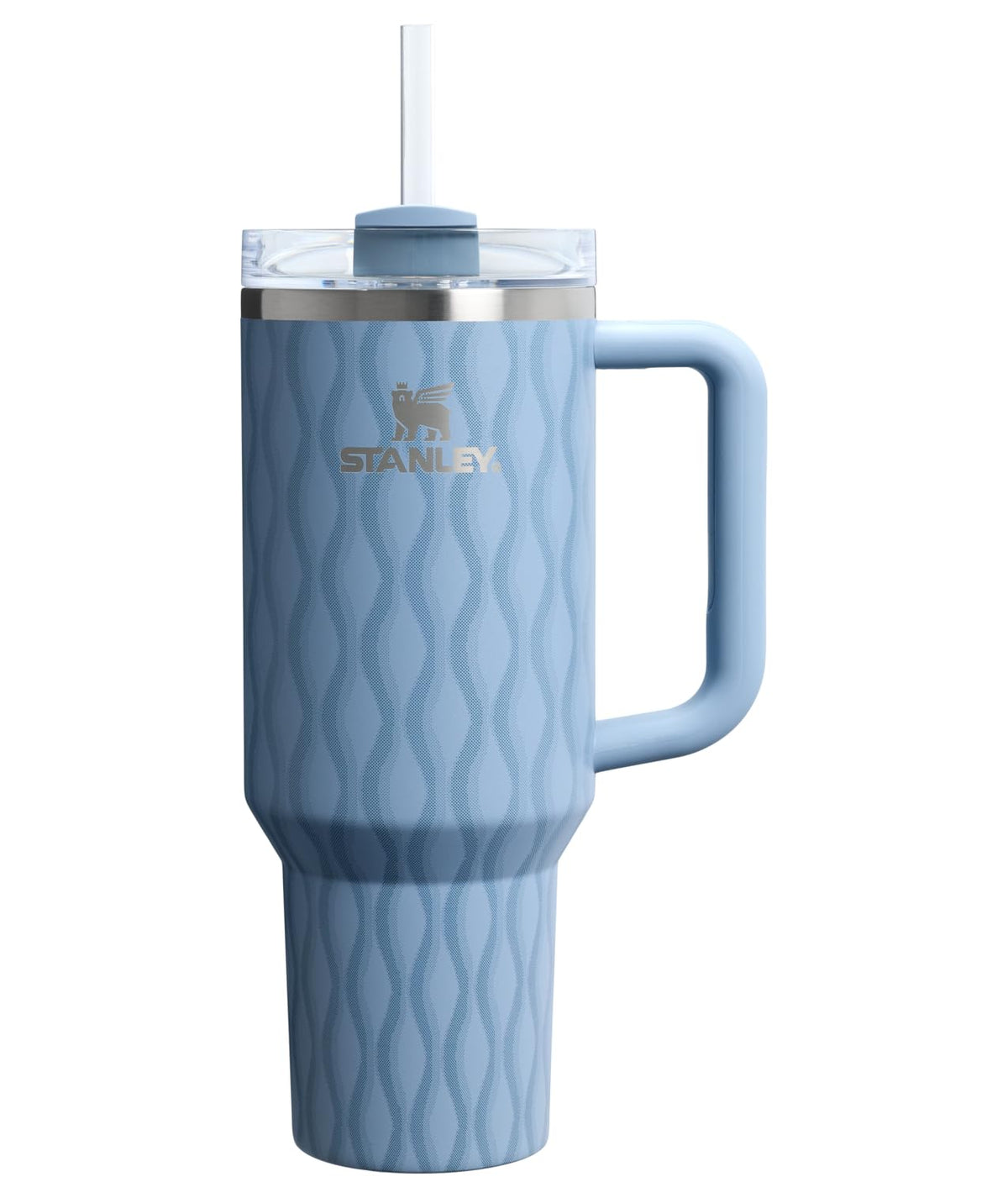 Stanley Quencher H2.O FlowState™ Tumbler 40 oz Black Gloss Deco