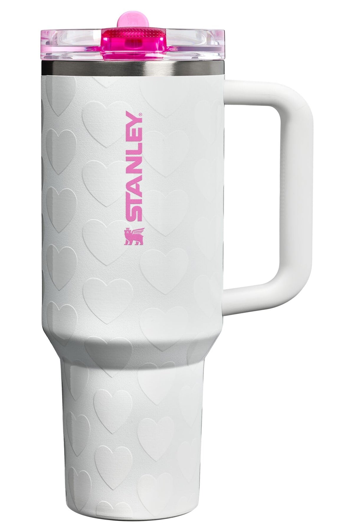 STANLEY Quencher ProTour Flipstraw Tumbler, 64 oz, Rose Quartz Fade