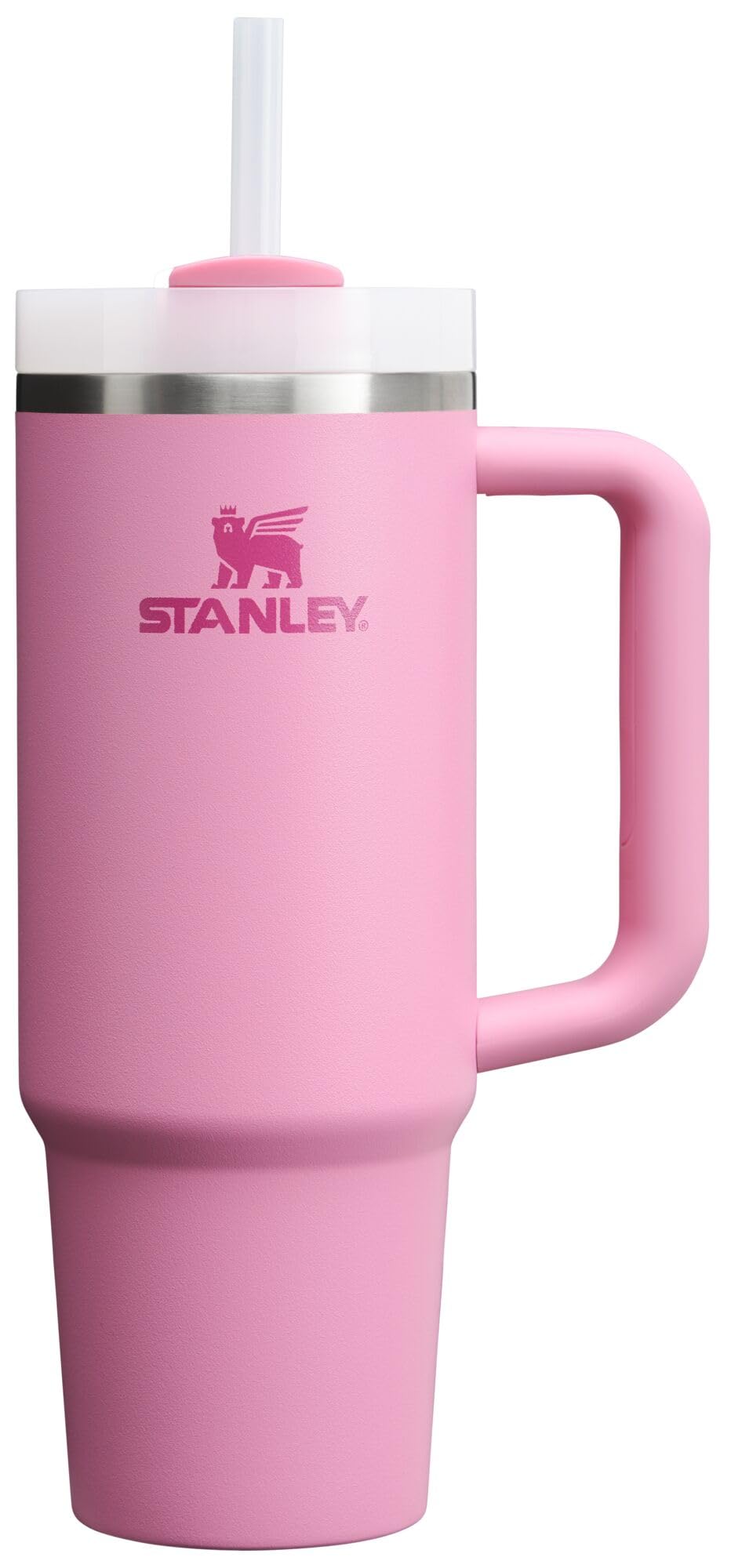 Stanley Quencher H2.O FlowState™ Tumbler 40 oz Black Gloss Deco