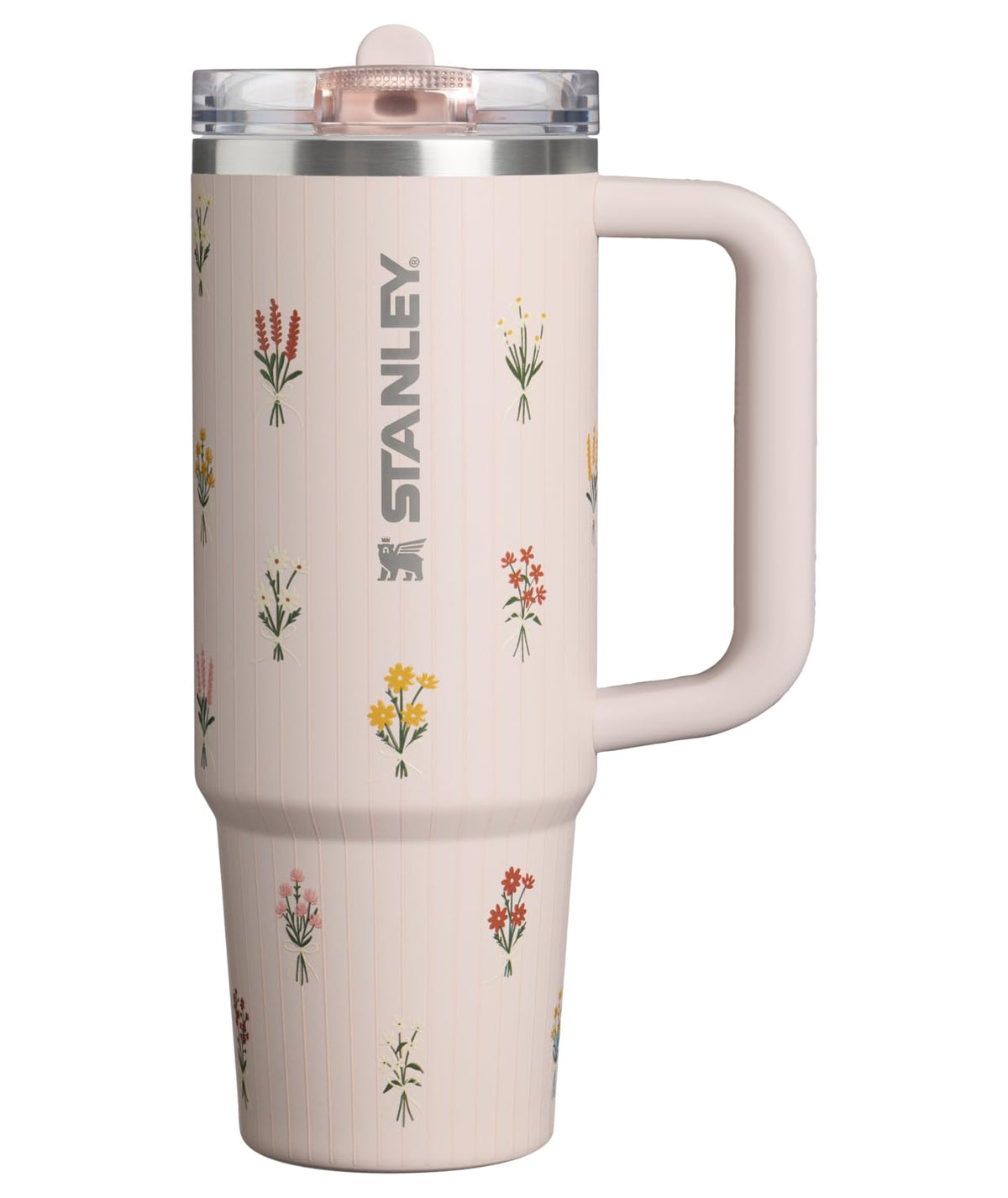 STANLEY Quencher ProTour Flipstraw Tumbler, 64 oz, Rose Quartz Fade