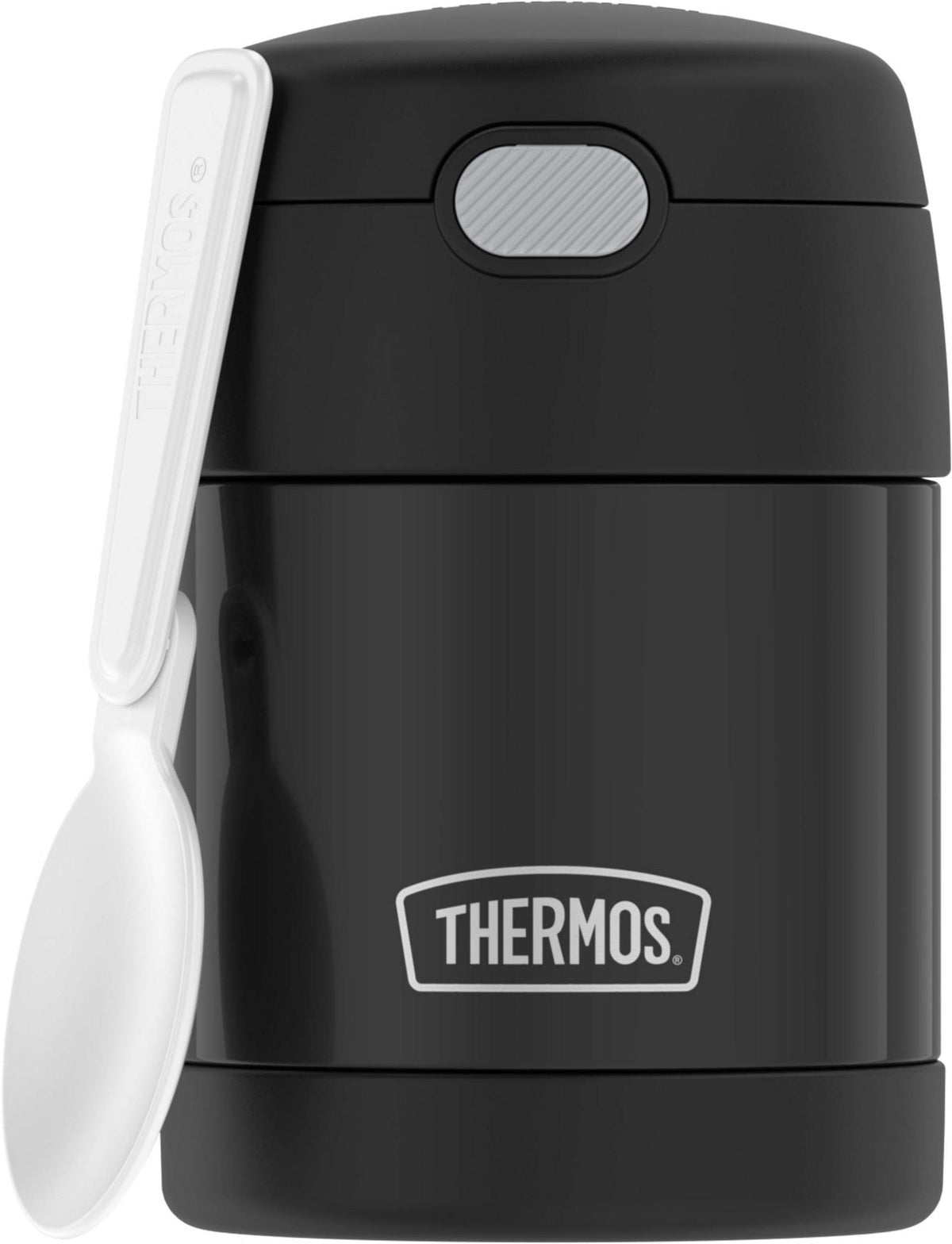 THERMOS FUNTAINER Insulated Food Jar, 10 Ounce, Kid Friendly Food Jar with Foldable Spoon, Rainbow Cloud