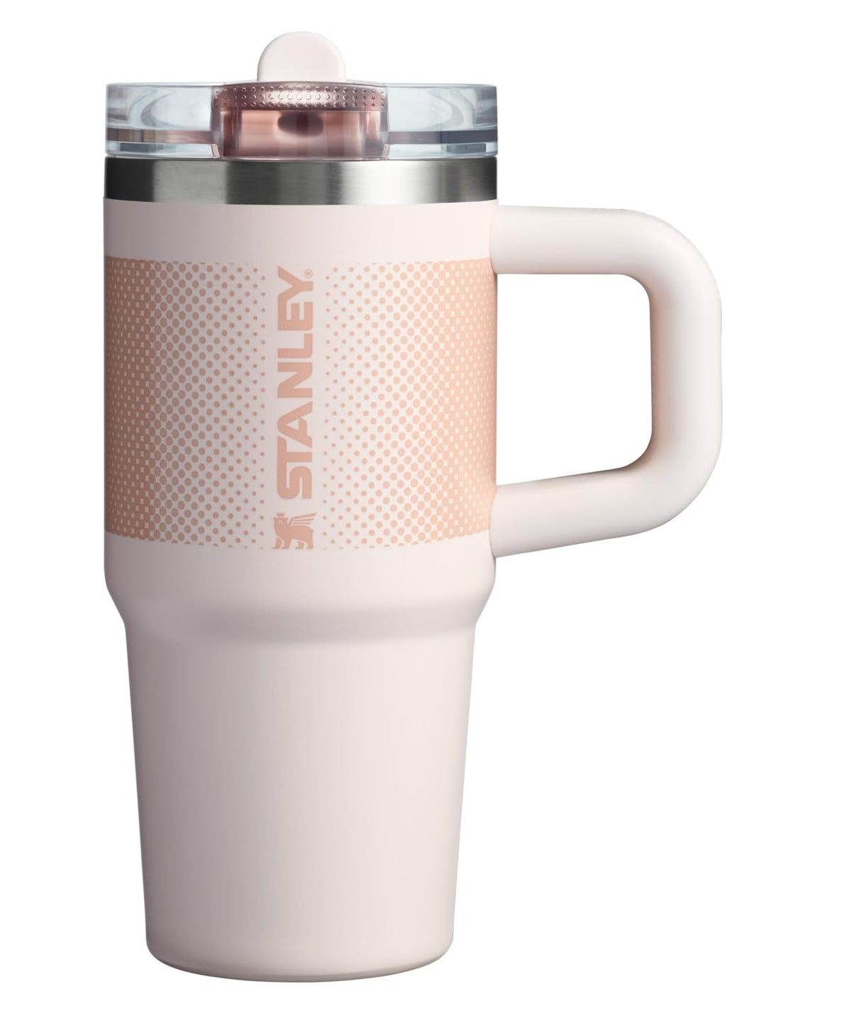 STANLEY Quencher ProTour Flipstraw Tumbler, 64 oz, Rose Quartz Fade
