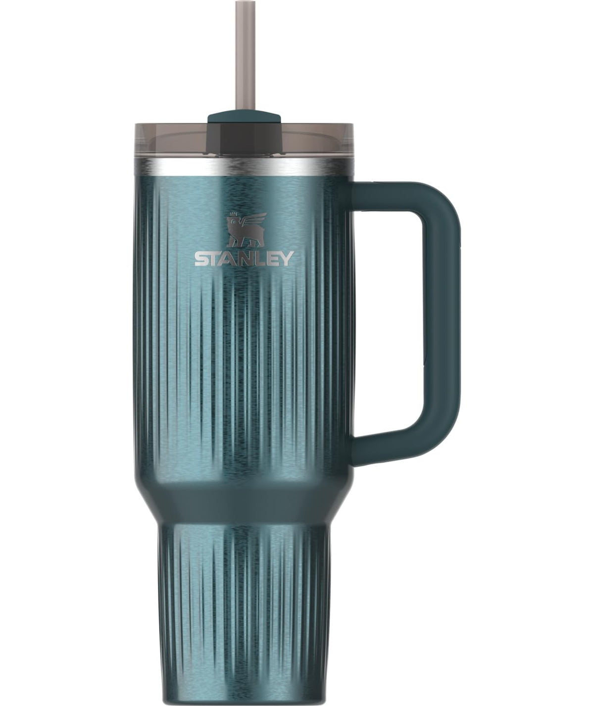 Stanley Quencher H2.O FlowState™ Tumbler 40 oz Black Gloss Deco