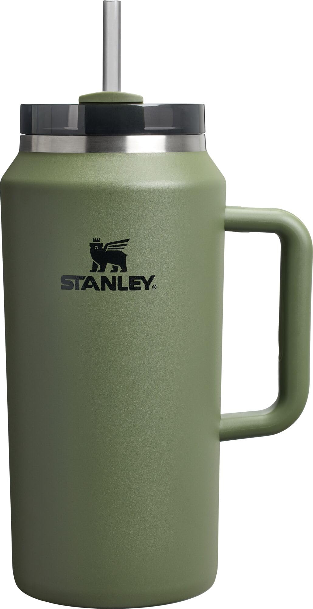 Stanley Quencher H2.O FlowState™ Tumbler 40 oz Black Gloss Deco