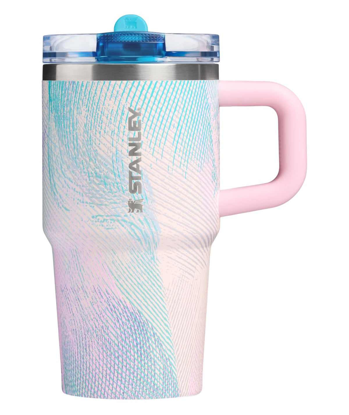 STANLEY Quencher ProTour Flipstraw Tumbler, 64 oz, Rose Quartz Fade